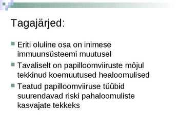 Papilloomviirused #5