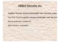 ABBA muusika #3