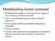 Kunst Esimese maailmasõja ajal-dada ja metafüüsiline kunst #21