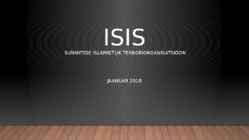 Isis - sunniitide islamistlik terroriorganisatsioon