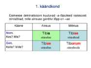 Ladina keel käänded #16