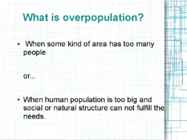 OVERPOPULATION #2