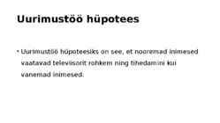 Televiisori vaatamine #3