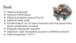 Siirdemetallid #3