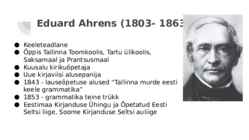 Eduard Ahrens ja uue kirjaviisi sünd #2