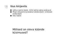 Eduard Ahrens ja uue kirjaviisi sünd #4