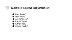 Eduard Ahrens ja uue kirjaviisi sünd #6
