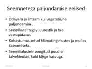 Taimede paljundamine 2016 #11