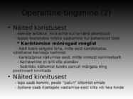 Biheivioristlikud õppimisteooriad #12