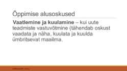 Lapse kasvamine ja areng-selle toetamine täiskasvanute poolt #8