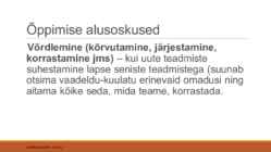 Lapse kasvamine ja areng-selle toetamine täiskasvanute poolt #9