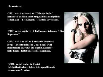 Eesti popmuusika - Kerli Kõiv #3