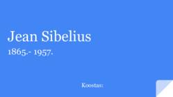 Jean Sibelius ja tema looming