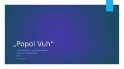 Popol Vuh