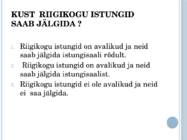 Riigikogu viktoriin #4