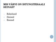Riigikogu viktoriin #5