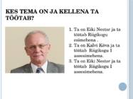 Riigikogu viktoriin #6