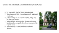 Mälestusmärgid Estonial hukkunute mälestuseks #8