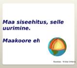 Maa siseehitus-selle uurimine-Maakoore ehitus