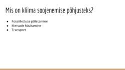 Kliima soojenemine #4