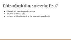 Kliima soojenemine #6
