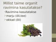 Ravimtaimed - Kadakas #9