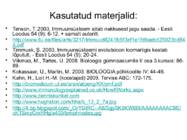 Haigus ja immuunsus #12