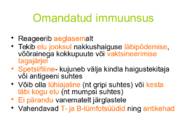 Haigus ja immuunsus #8