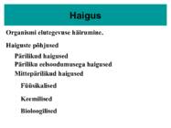 Haigus ja immuunsus
