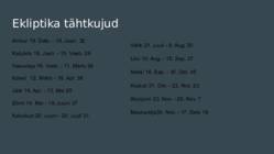 Tähtkujud taevakaardil #8