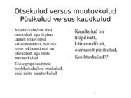 Kulu--ja juhtimis arvestus #45