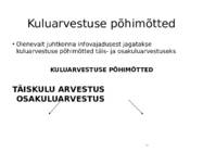 Kulu--ja juhtimis arvestus #49