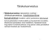 Kulu--ja juhtimis arvestus #50