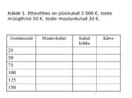 Kulu--ja juhtimis arvestus #62