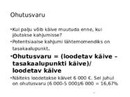 Kulu--ja juhtimis arvestus #69