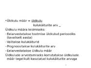 Kulu--ja juhtimis arvestus #82