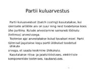 Kulu--ja juhtimis arvestus #86