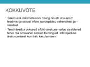 Infokirjaoskus #8