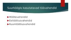 Köögiseadmed ja töövahendid #2