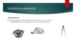 Köögiseadmed ja töövahendid #14