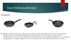 Köögiseadmed ja töövahendid #24