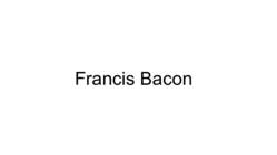 Francis Bacon