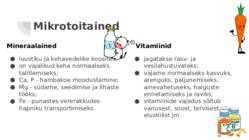 Toitained - mis ja miks #8