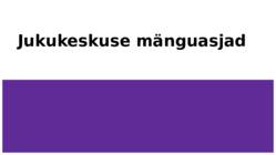 Mänguasjapoe esitlus