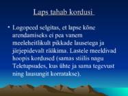 Kõne areng #12