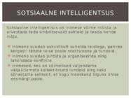 Intelligentsus #8