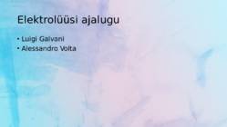 Elektrolüüs #9