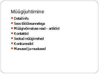 CMR kasutamine #5
