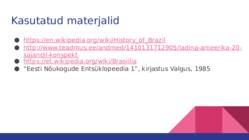 Brasiilia 20-sajandi lõpul ja 21-sajandi algul #8