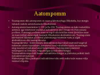 Tuumapomm #2